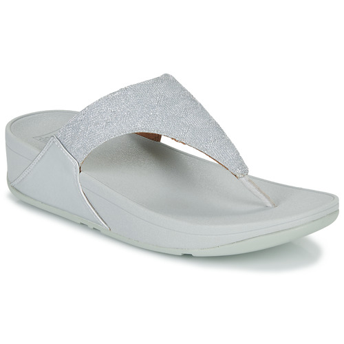 FitFlop - LULU SHIMMER TOE POST - Argenté