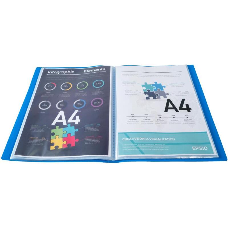 Protège-documents en polypropylène souple OPAK 40 vues - A4