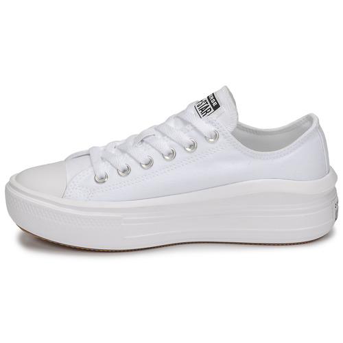 Converse - CHUCK TAYLOR ALL STAR MOVE CANVAS OX - Blanc