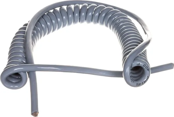 Lapp ÖLFLEX Spiral 400 P, 1,5 m, Grå, PVC, 3000 V, 1,5 mm², 5 - 50 °C