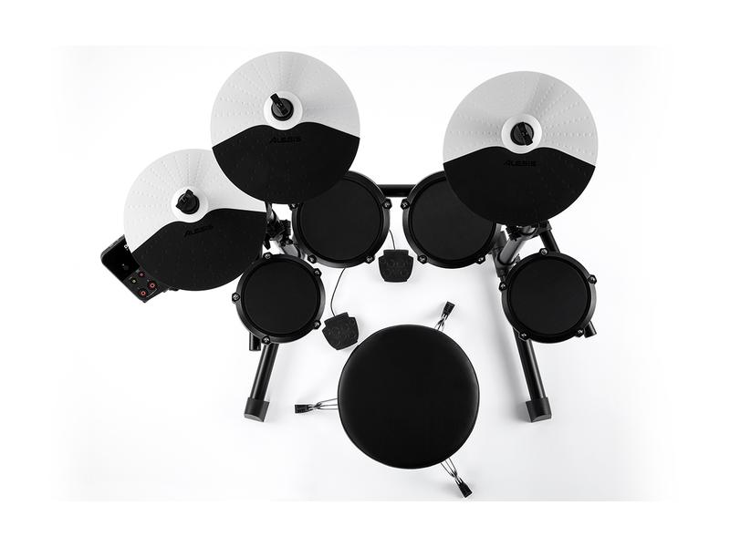 Alesis E-Drum Debut Kit Leises elektronisches Drum Kit mit allem, was es braucht!