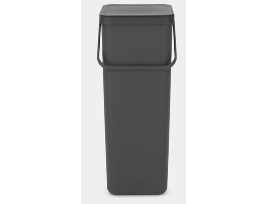BRABANTIA - Poubelle Poubelle de tri Sort & Go, 40 L - Grey 251047