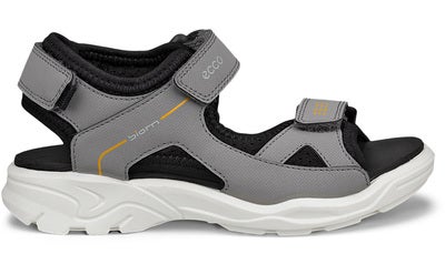 Ecco Biom Raft Sandaler, Steel/Black