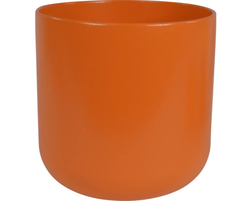 Alma bloempot, 20,5 x 20,5 x 20 cm, keramiek, oranje