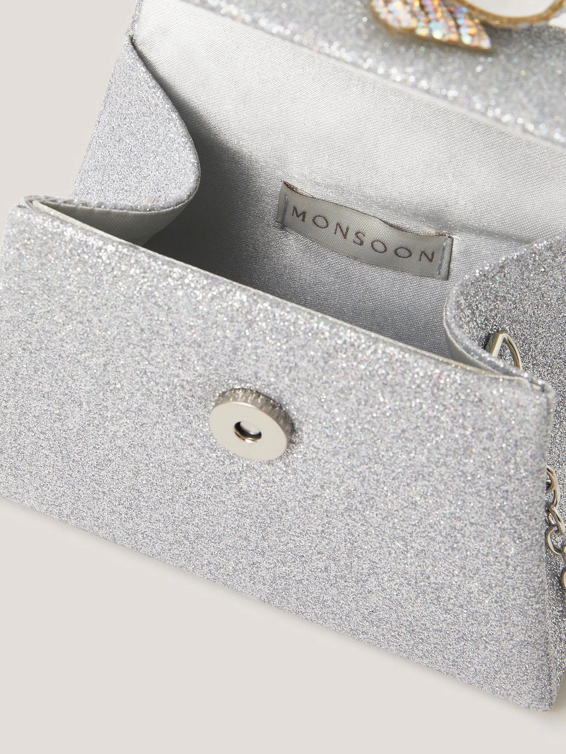 Monsoon Sparkle Bow Bag