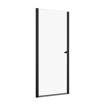 Sealskin draaideur in nis voor douchecabine Hooked mat zwart 80 x 200 cm