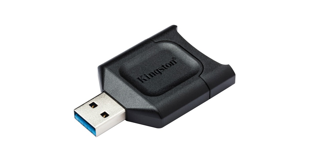 KingstonMobileLite Plus SD Reader kaartlezer  (Zwart, USB 3.2 Gen 1)