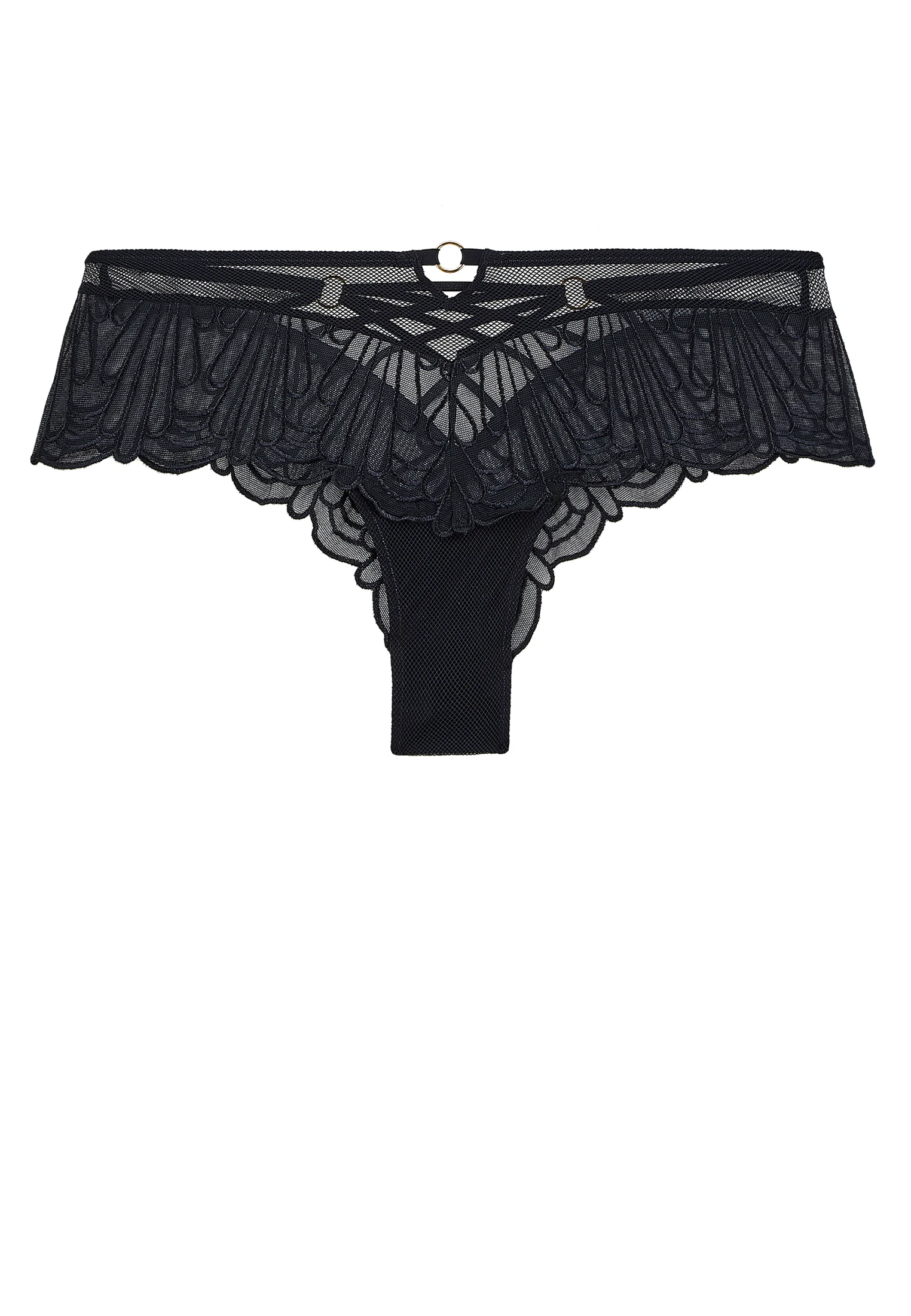 L'INDOMPTABLE - Culotte shorty | Noir