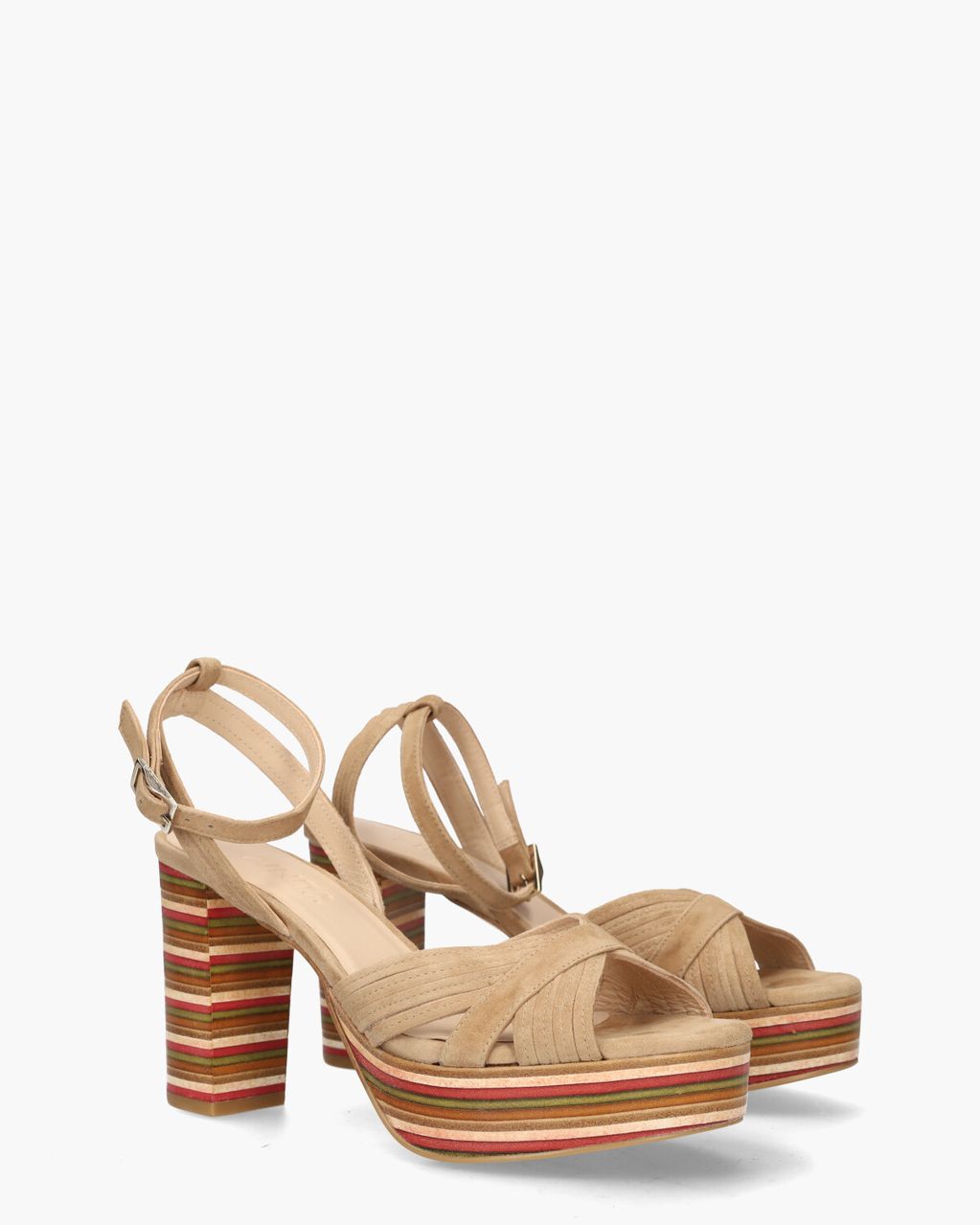 Zinda 2726 Beige Damessandalen