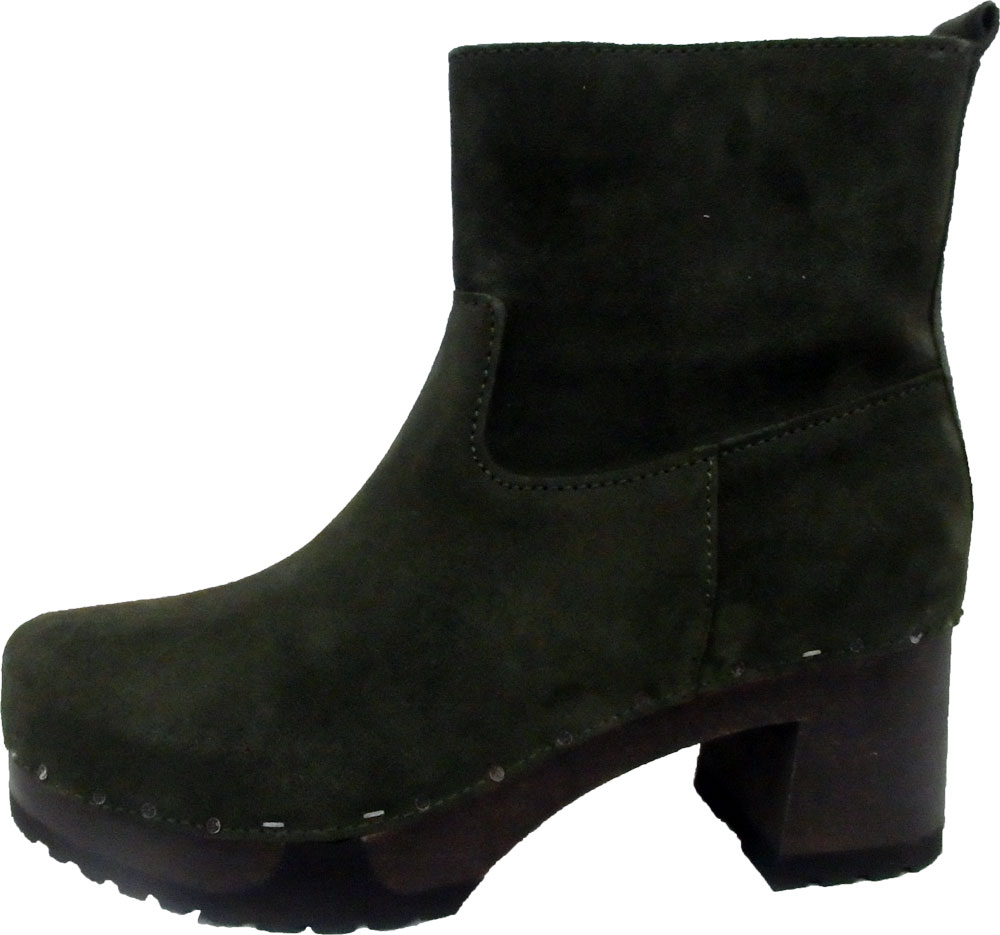 Softclox Stiefelette HAZEL Kaschmir dunkelolive