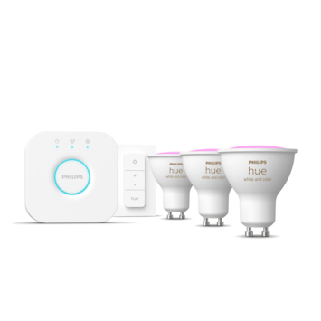 Philips Hue 5.7w gu10 3set kleur