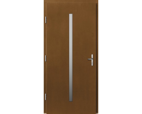 Lizbona voordeur, grenen, gelakt, afromosia, 1000 x 20000 mm, DIN links