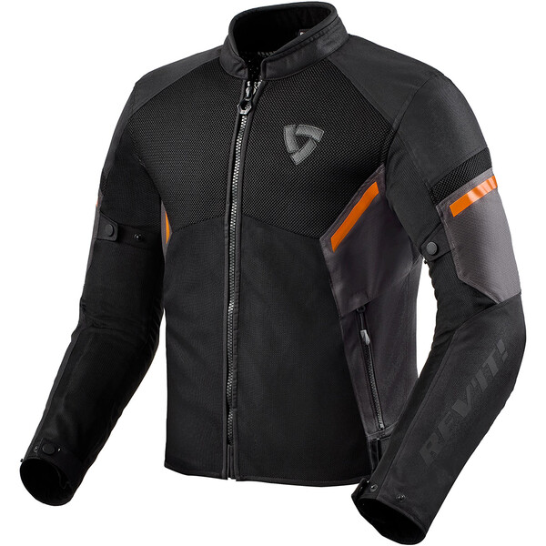 Rev'it - Blouson GT-R Air 3 Noir / Orange fluo