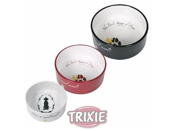 Trixie Skål, keramik, 0,4 l/ø 13 cm, hvid