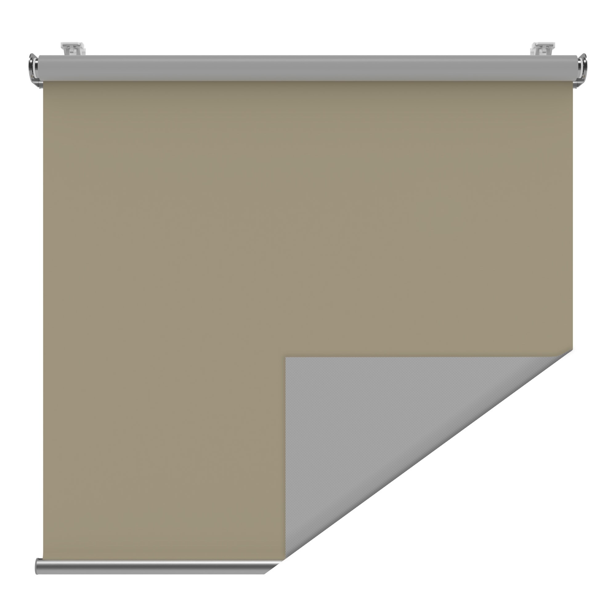 HOMELUX Verdunkelungsrollo Klemmfix ohne Bohren - Verdunklungsrollo Fensterrollo Rollo Seitenzugrollo Klemmrollo für Fenster & Tür | Creme 50 x 150 cm
