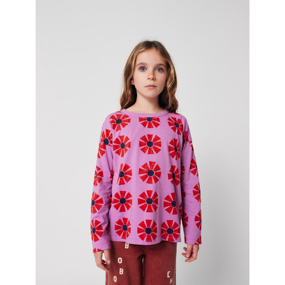 Køb Bobo Choses Purple Kaleidoscope All Over Bluse