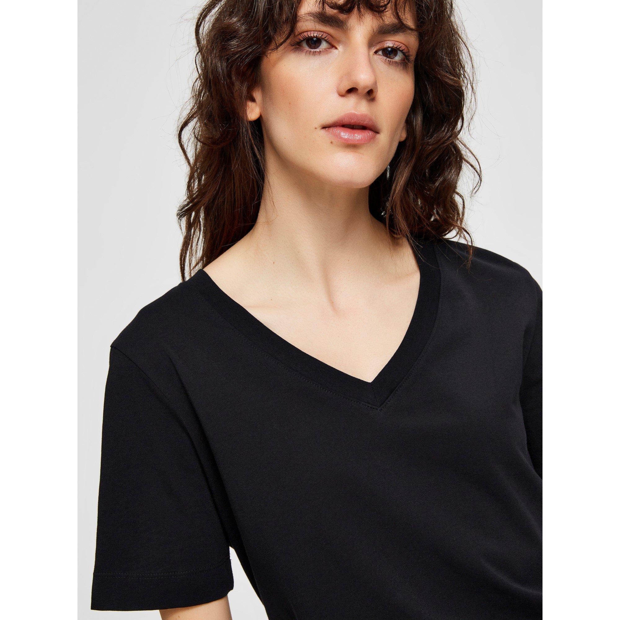 Selected Femme Standard V Neck T Shirt