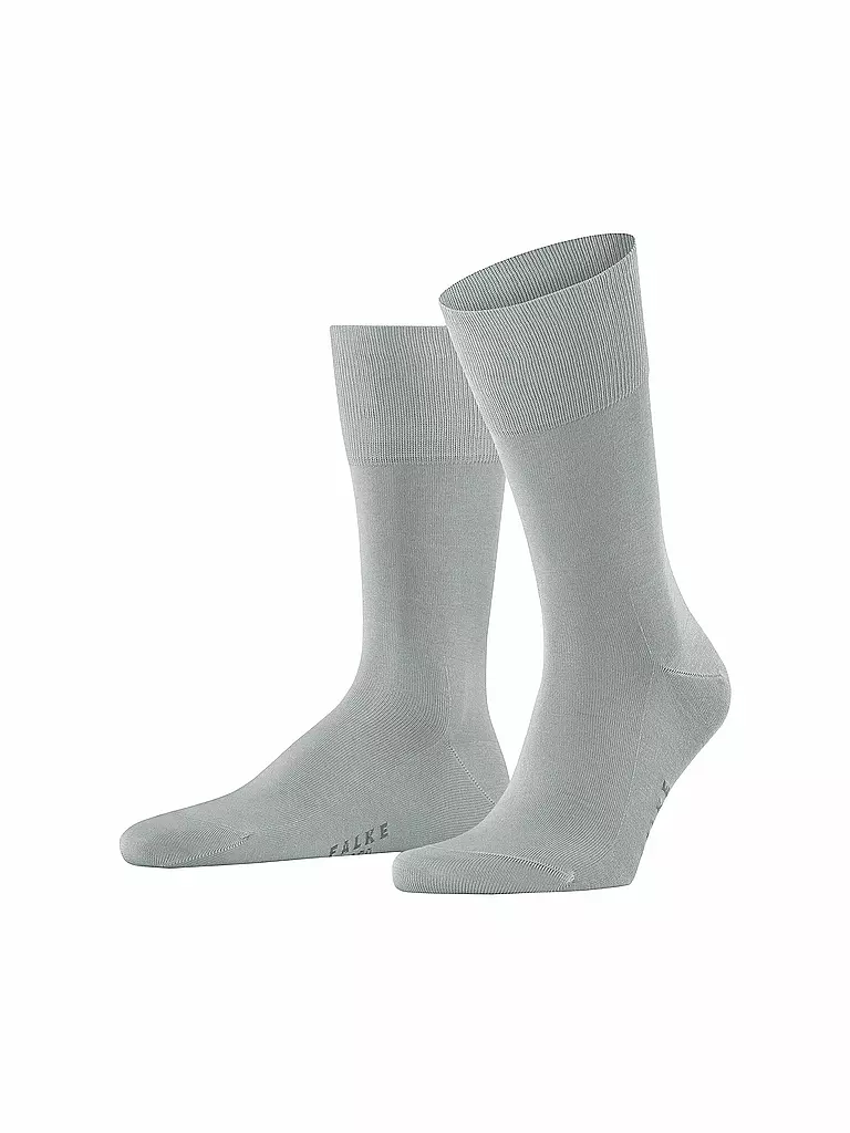 FALKE Socken TIAGO mouse grey hellgrau