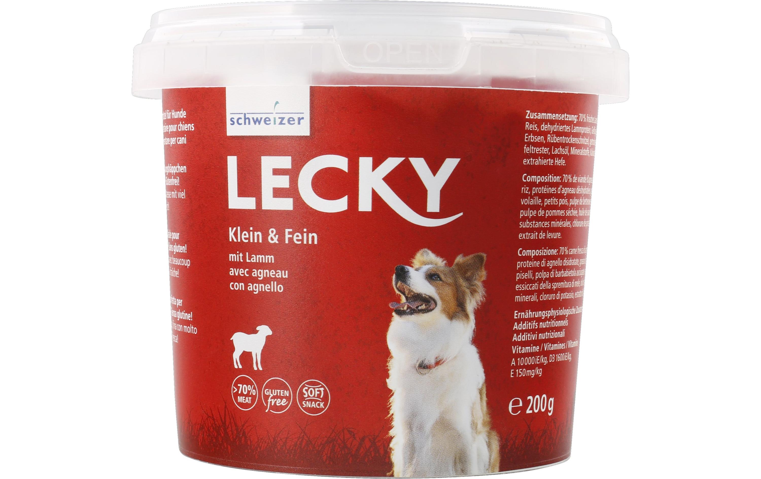 Klein & Fein mit Lamm, 200 gSofter Hunde-Snack und Vollnahrung zugleich