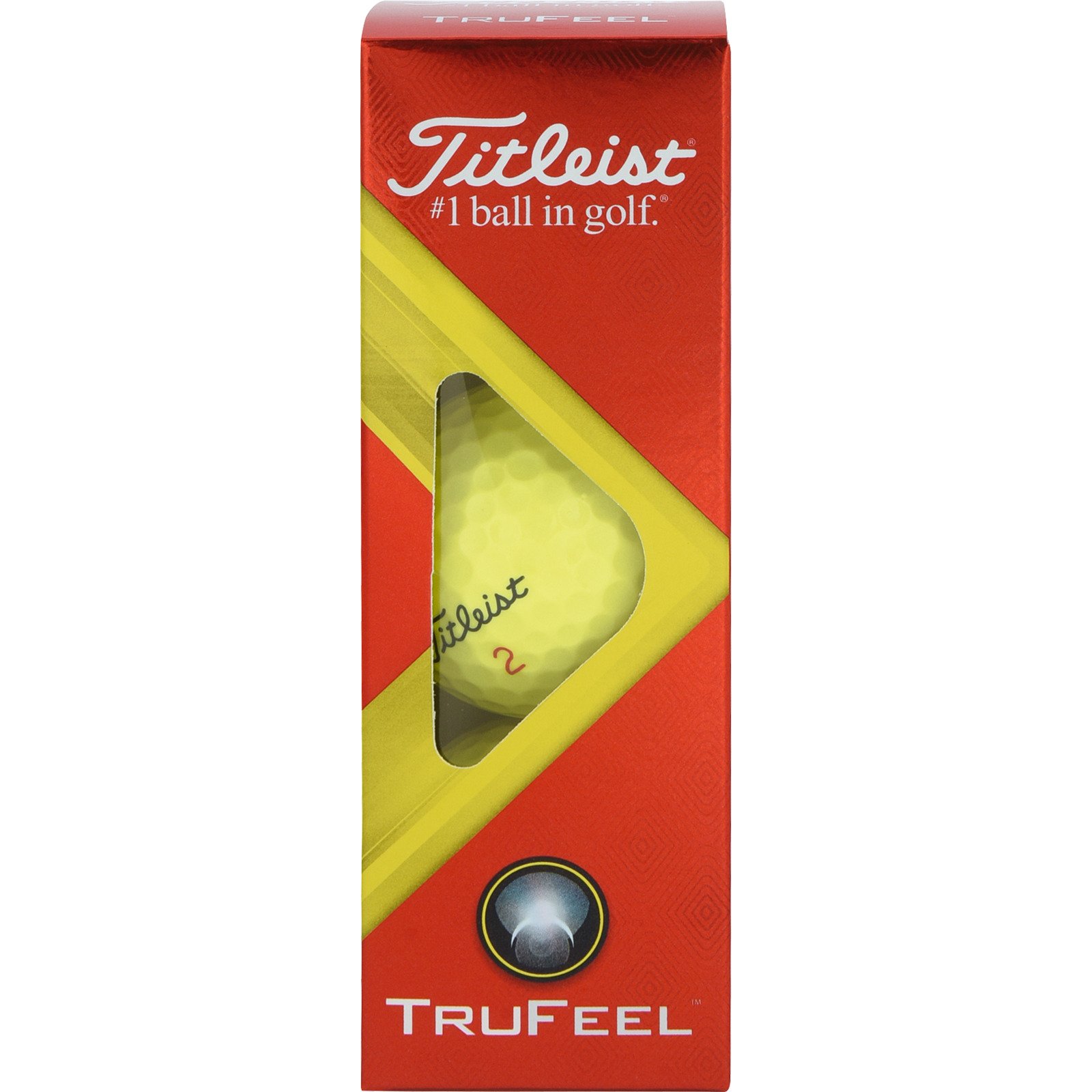Titleist Trufeel Golfbälle gelb