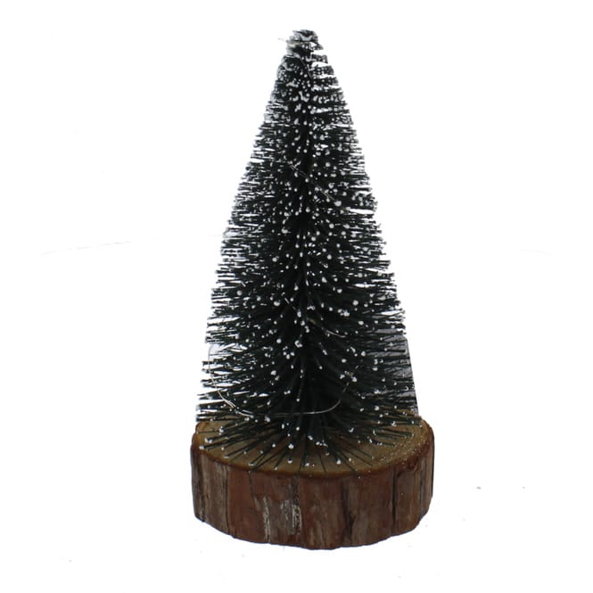 Baum grün mit LED - ca. 20 cm