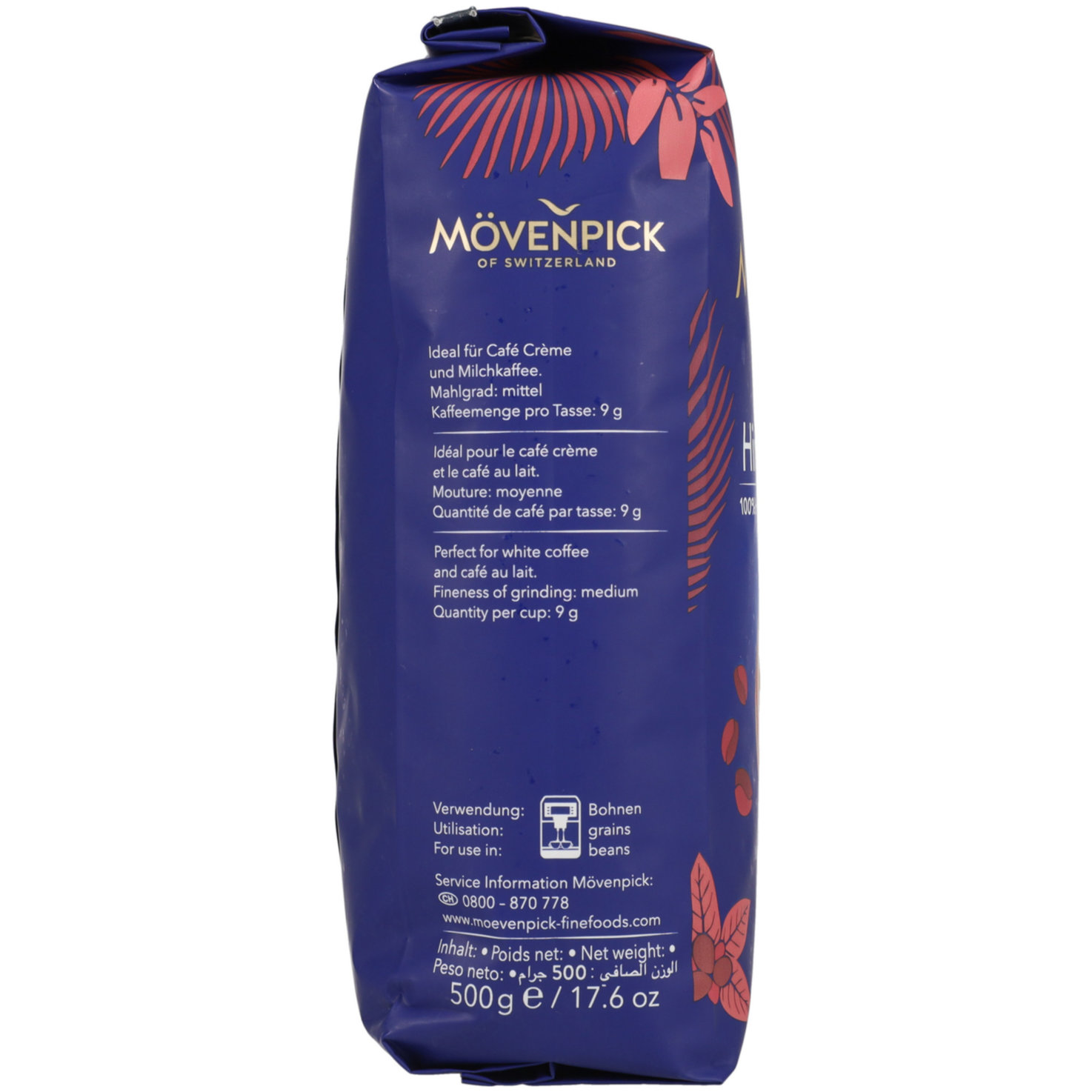 Mövenpick Himmlische Bohnenkaffee