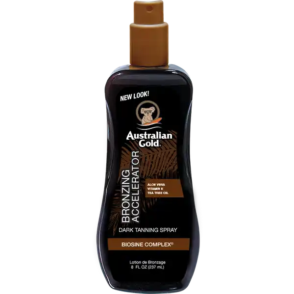 Accelerator Spray Gel mit Bronzer