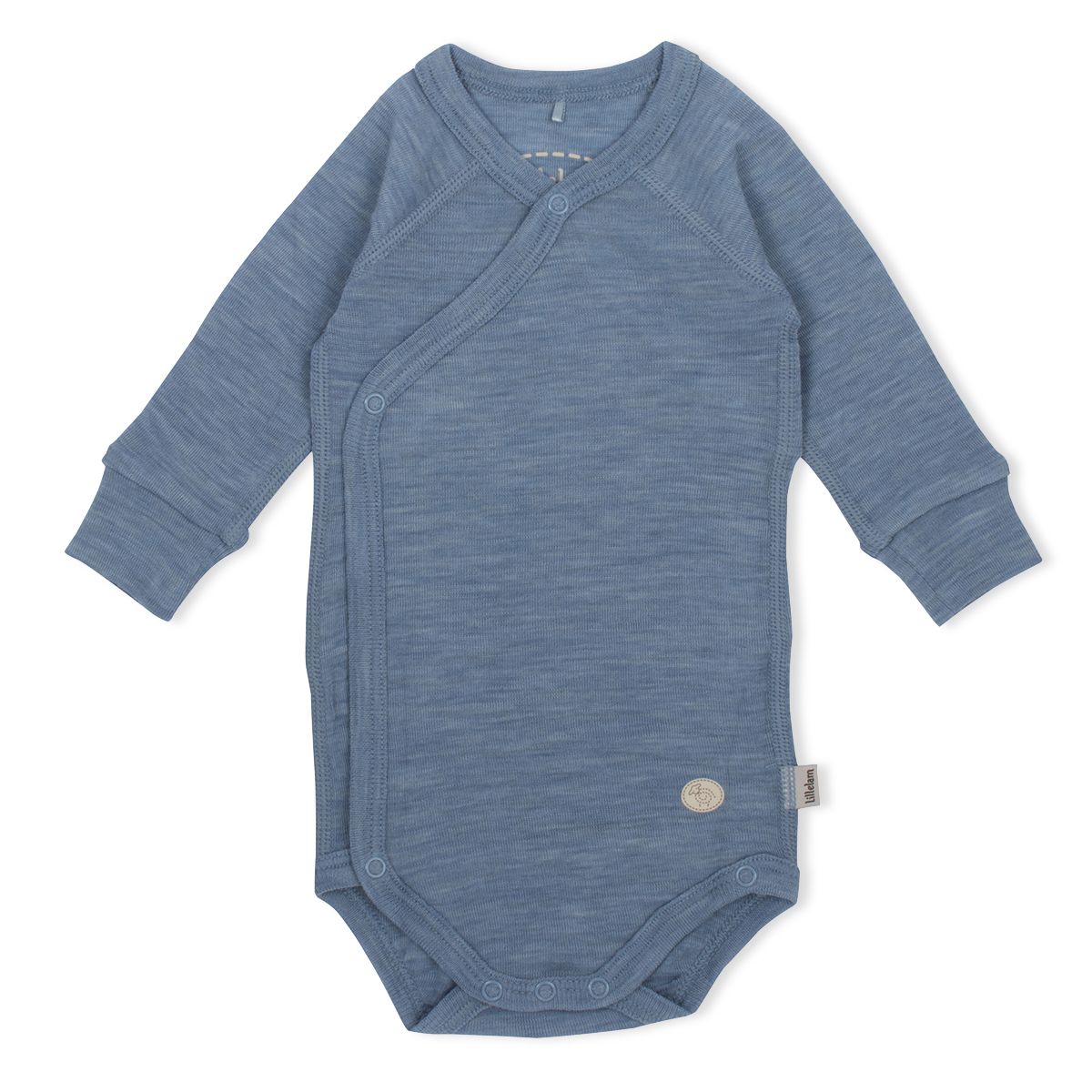 Lillelam Ullbody Mini<br>Omslagsbody i super myk 100% merinoull!