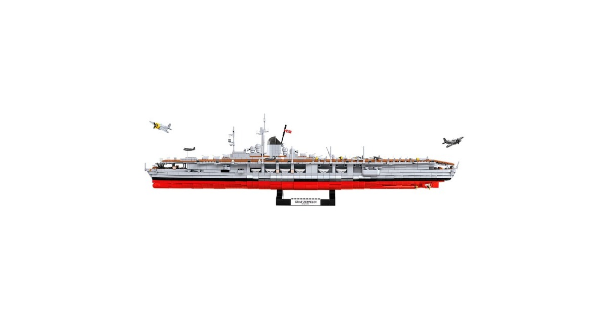 COBIAircraft Carrier Graf Zeppelin Constructiespeelgoed  (Schaal 1:300)