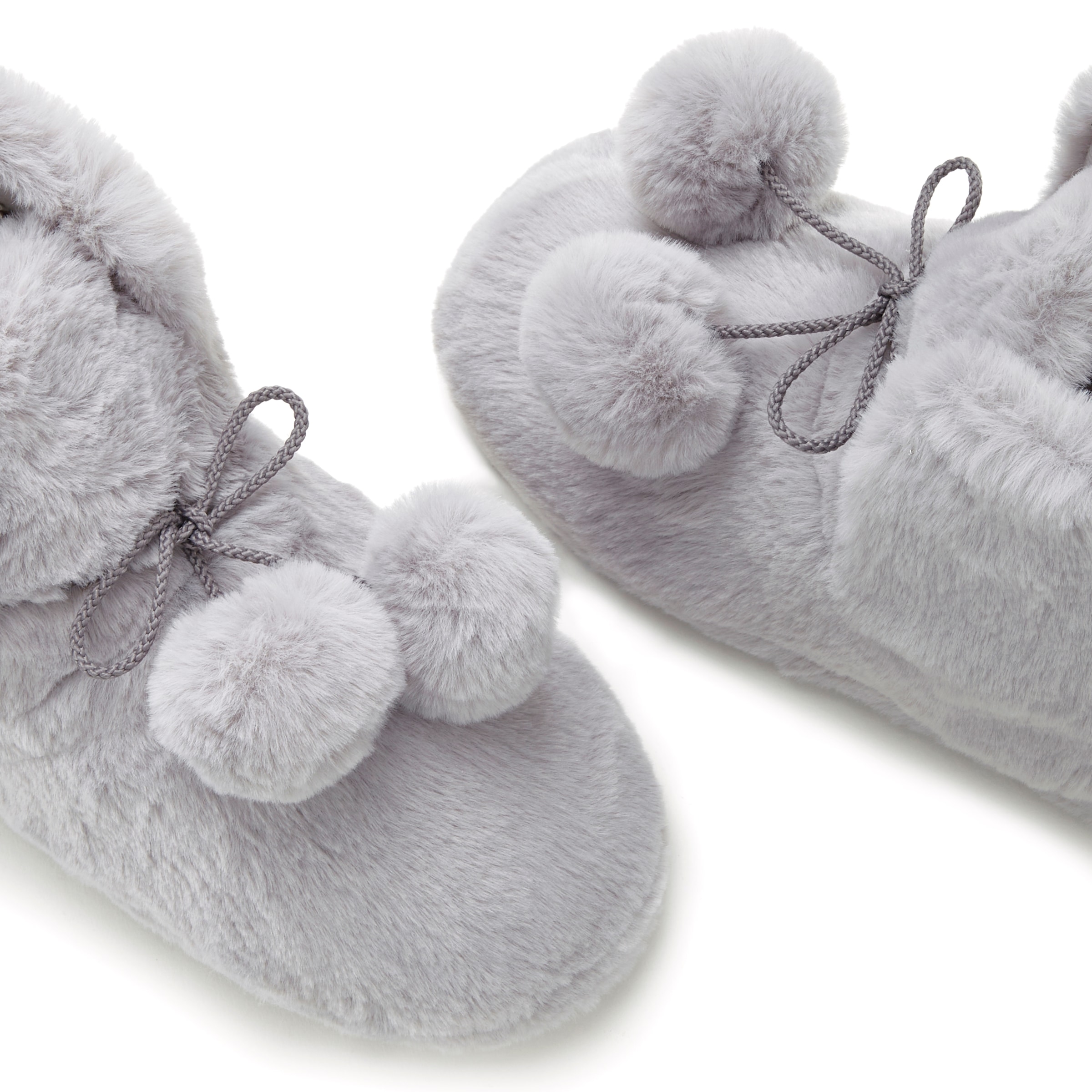 Vivance Hausschuh  Pantolette, Pantoffel, Boots mit kuscheligem Fellimitat VEGAN