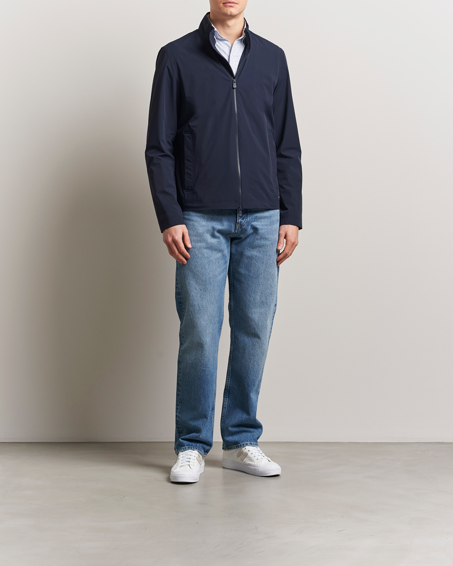 Save The Duck Saxon Lightweight Stretch Jacket Navy Blue