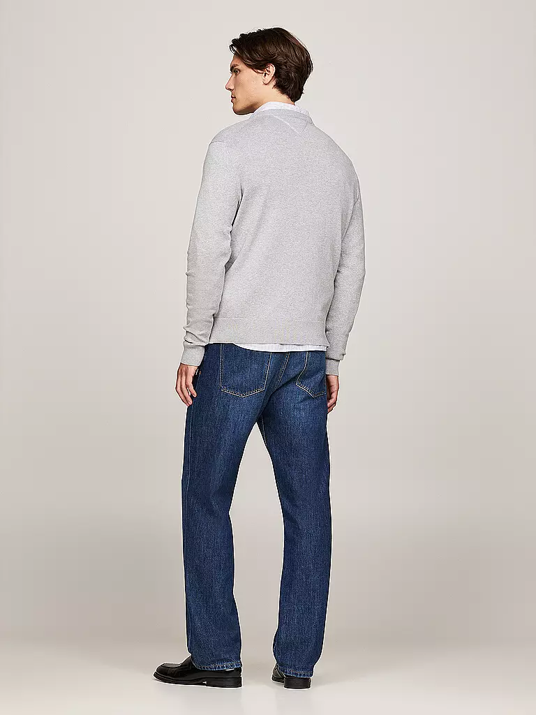 TOMMY HILFIGER Pullover hellgrau