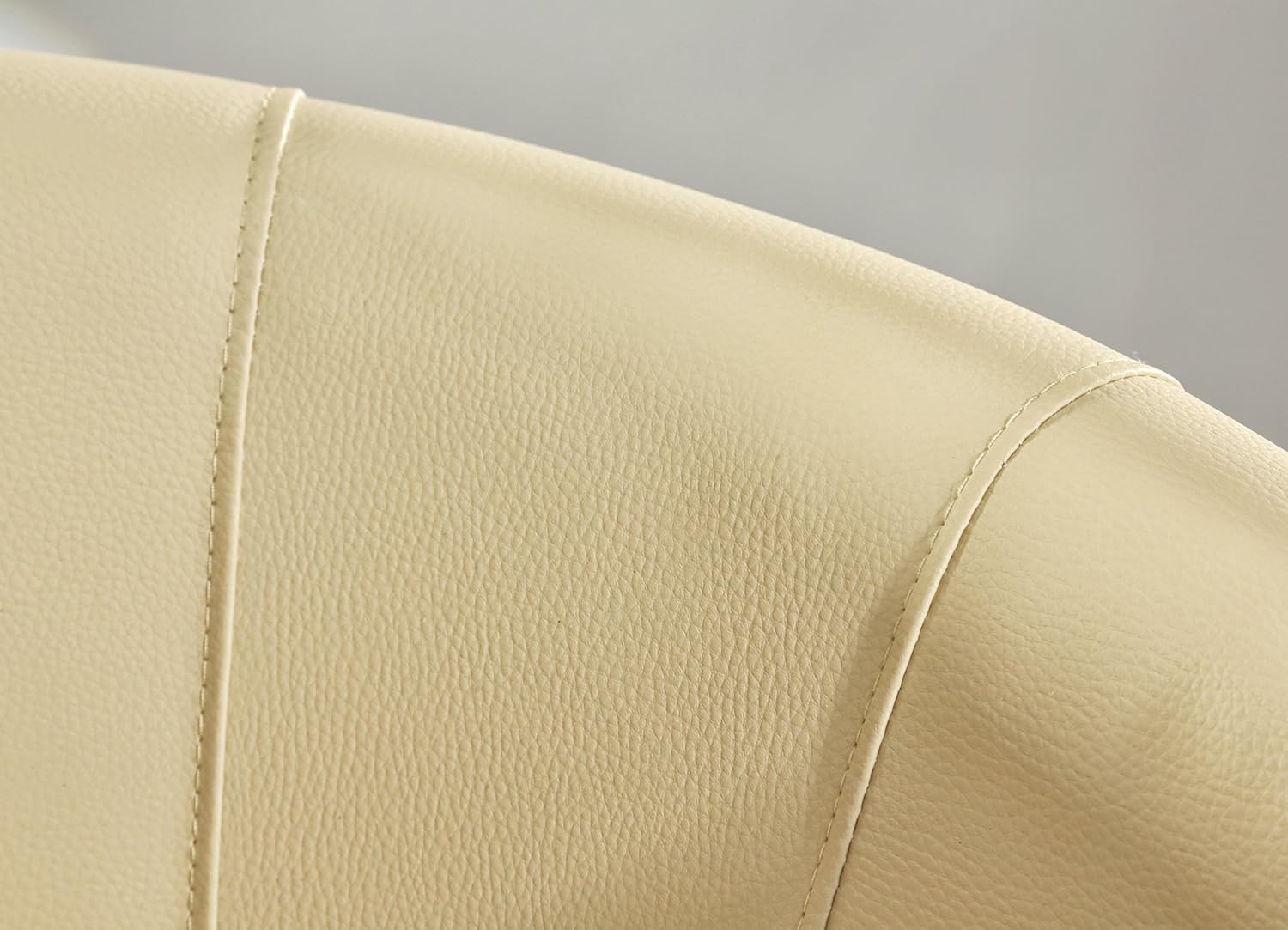 H&S Design Cocktailsessel Farbe Creme/beige Sessel Clubsessel Loungesessel Club Möbel Bürosessel Praxismöbel Farbe Creme/beige Kunstleder Neu