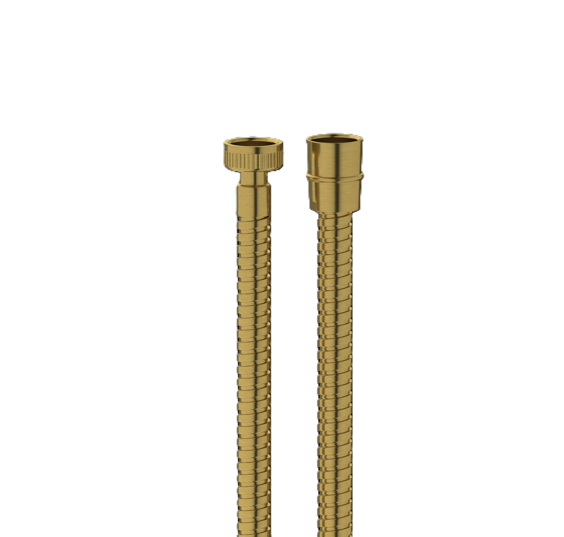 Plieger Roma doucheslang 150cm messing geborsteld