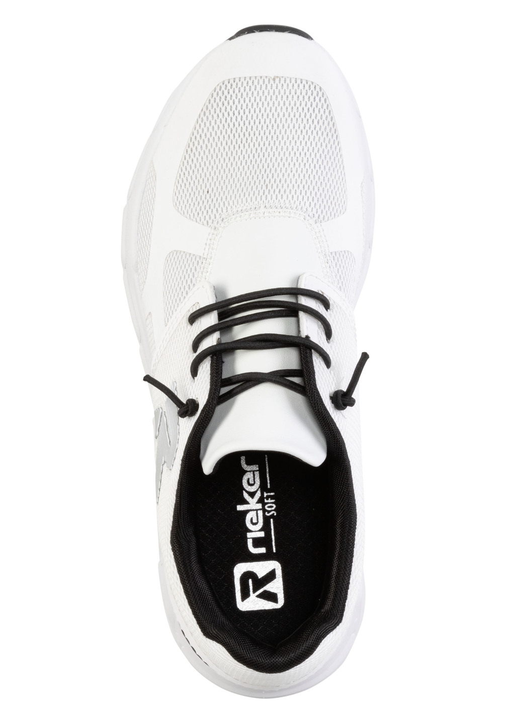 Rieker Sneaker aus teilweise beschichtetem Meshmaterial