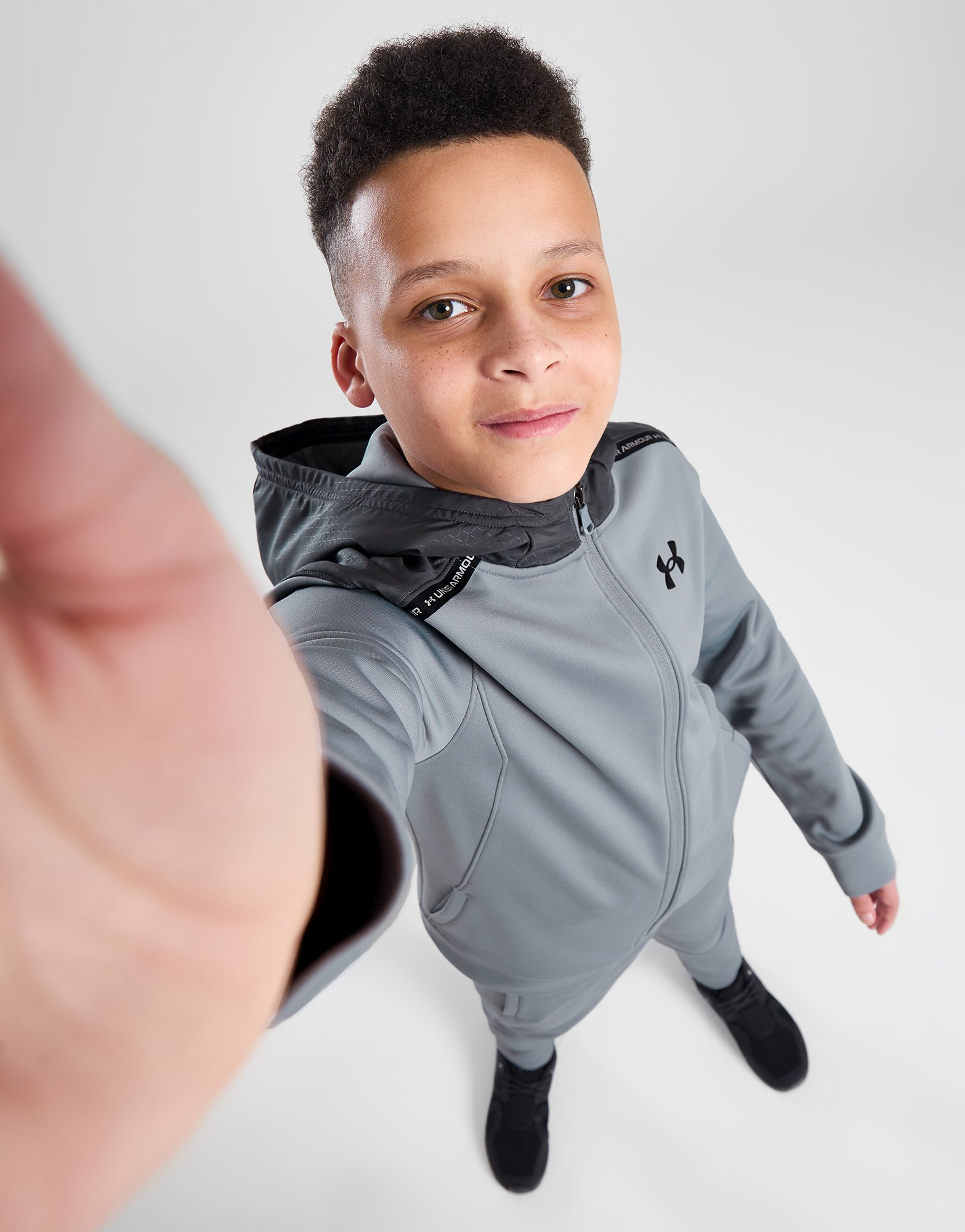 Under Armour Sweat à Capuche UA Armour Fleece Zippé Junior
