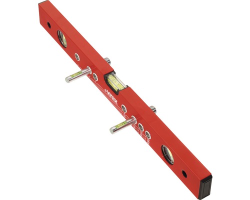 2-in-1 wandwaterpas Virax incl. 2 afneembare meters