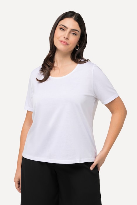 T-Shirt, Modalmix, Classic, Rundhals, Halbarm