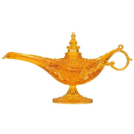 HCM Kinzel 3D Crystal Puzzle Aladins Wunderlampe, 34 Teile