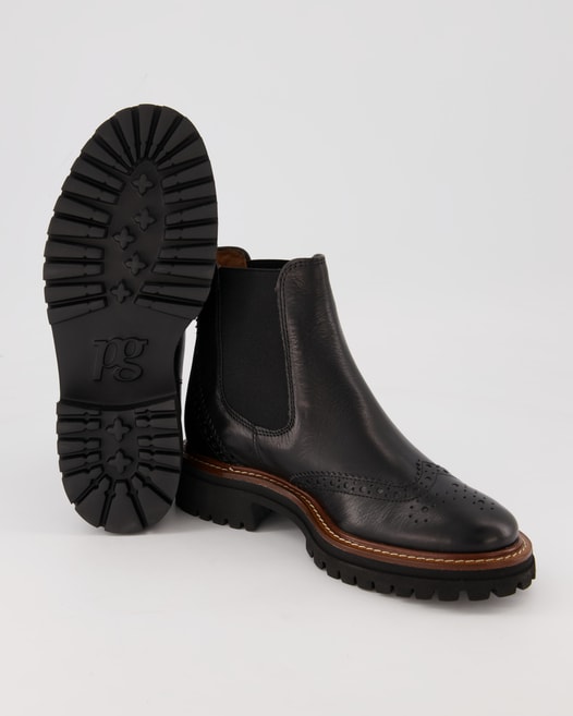 Paul Green 9093-002 Chelsea Boots in Schwarz
