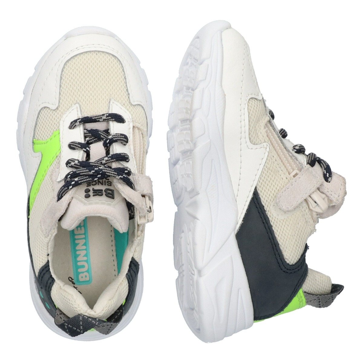 Sam Spring - Lage Sneakers Bunnies Wit