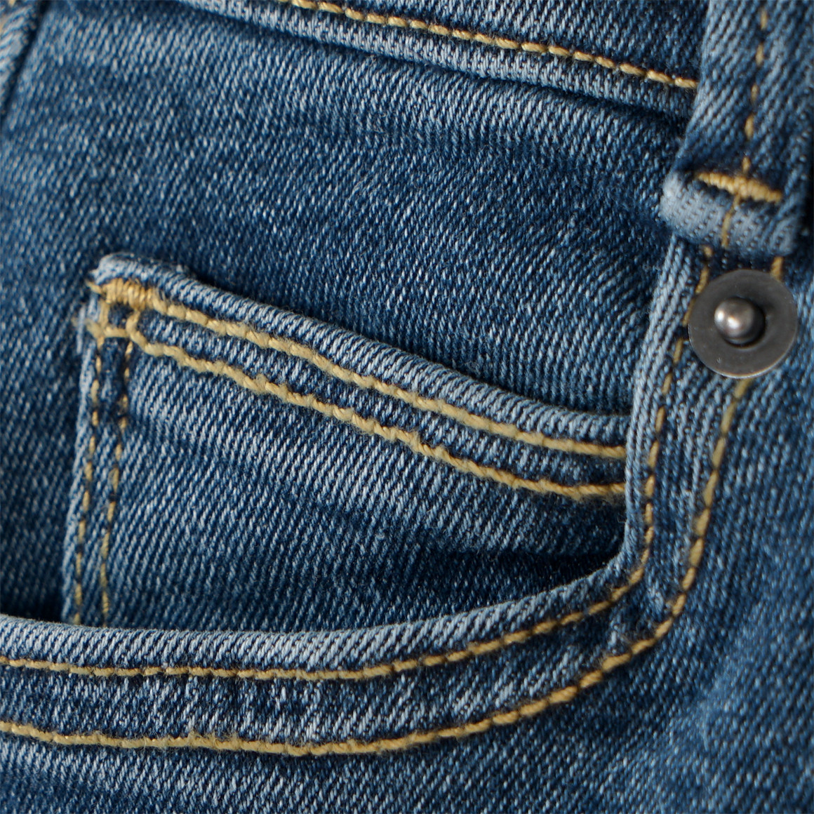 Beatwear Jungen Jeansshorts mit verstellbarem Bund dunkelblau