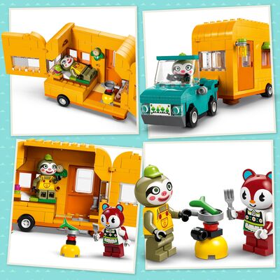 LEGO Animal Crossing 77054 Leif med campingvogn og hagebutikk