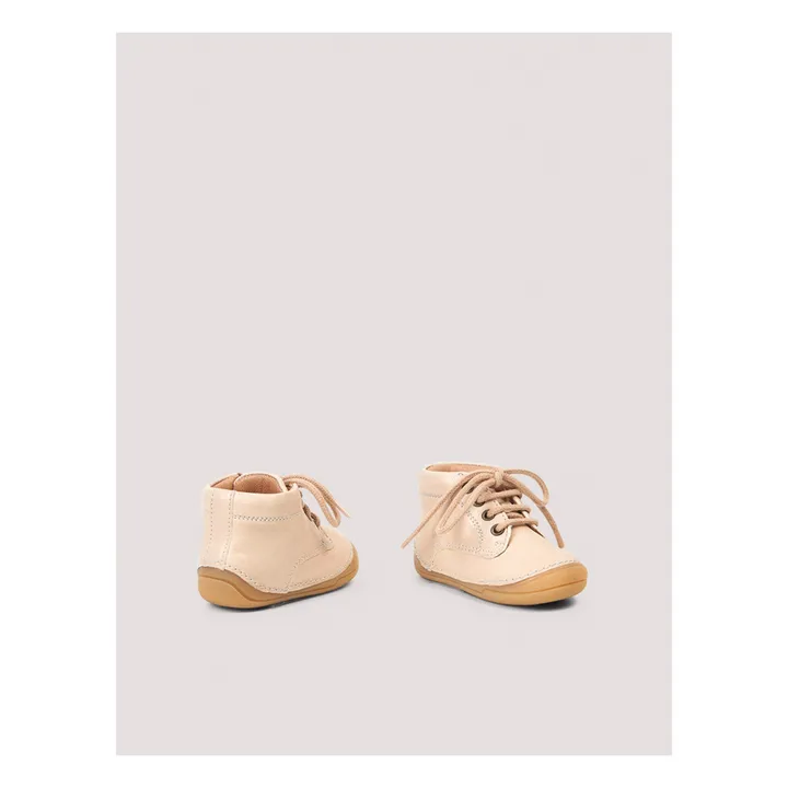 Petit Nord Baskets Lacets Bootie | Crème