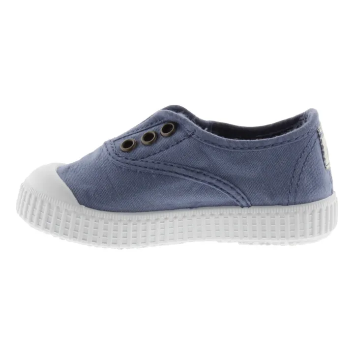 Victoria Baskets Inglesia Elastico Lon | Bleu