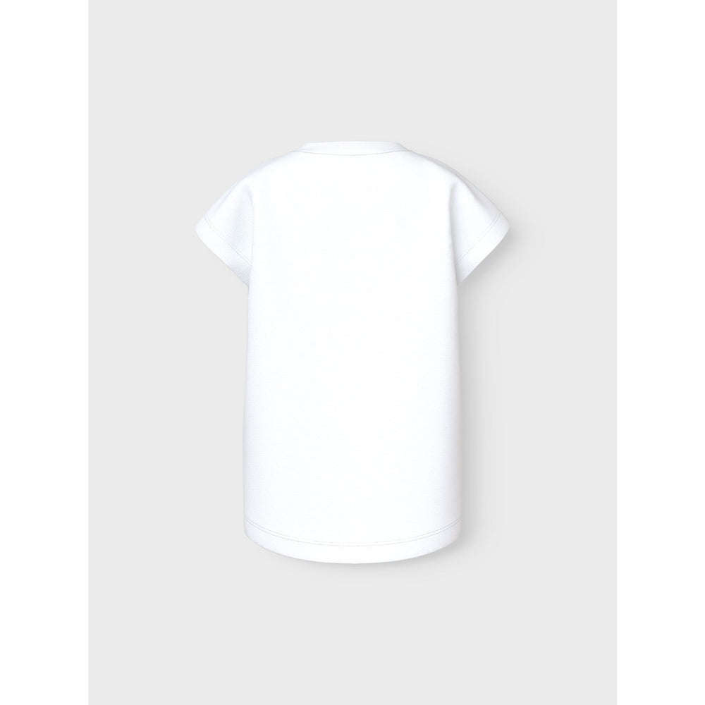 Køb Name It Bright White Tropicool Violet T-Shirt