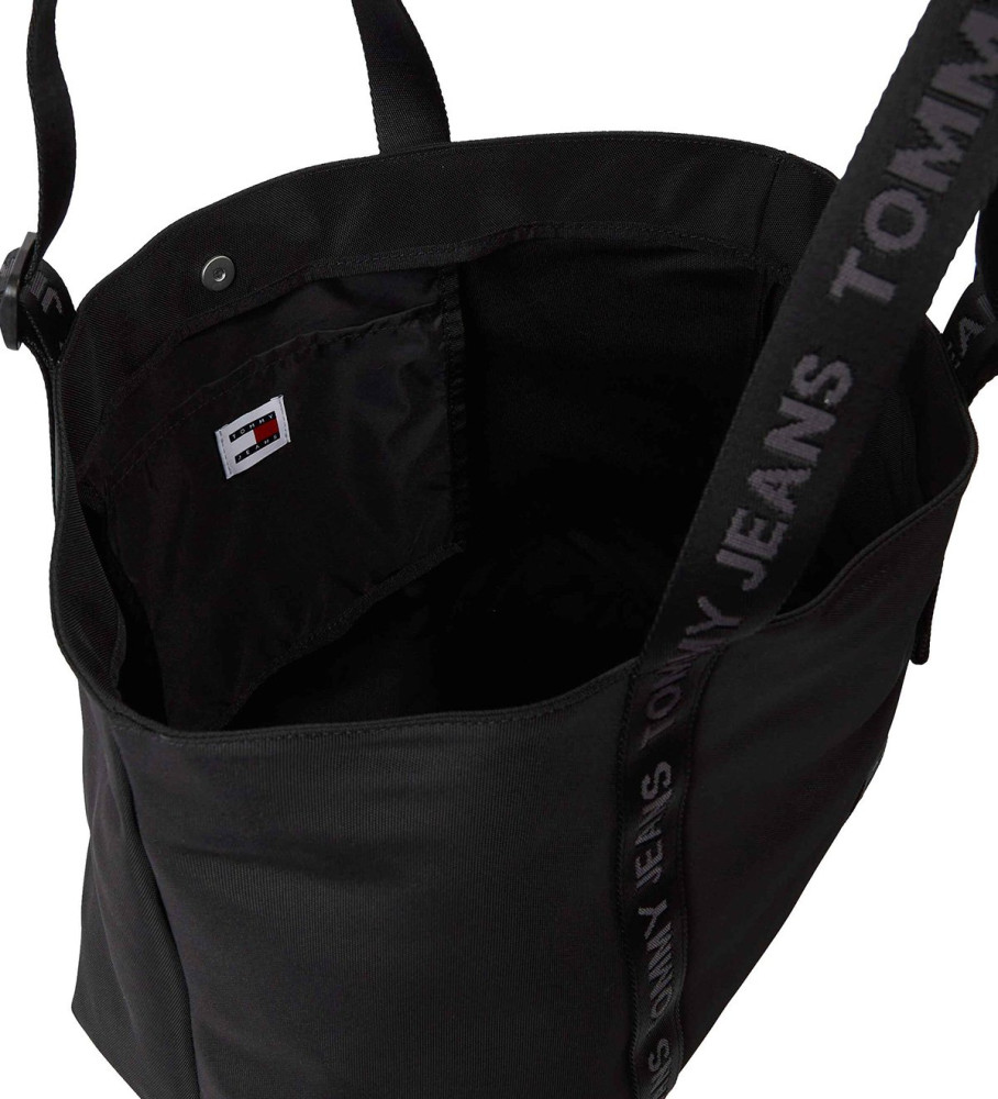 Bolsa Tote Essencial para Uso Diário da Tommy Jeans, Preta