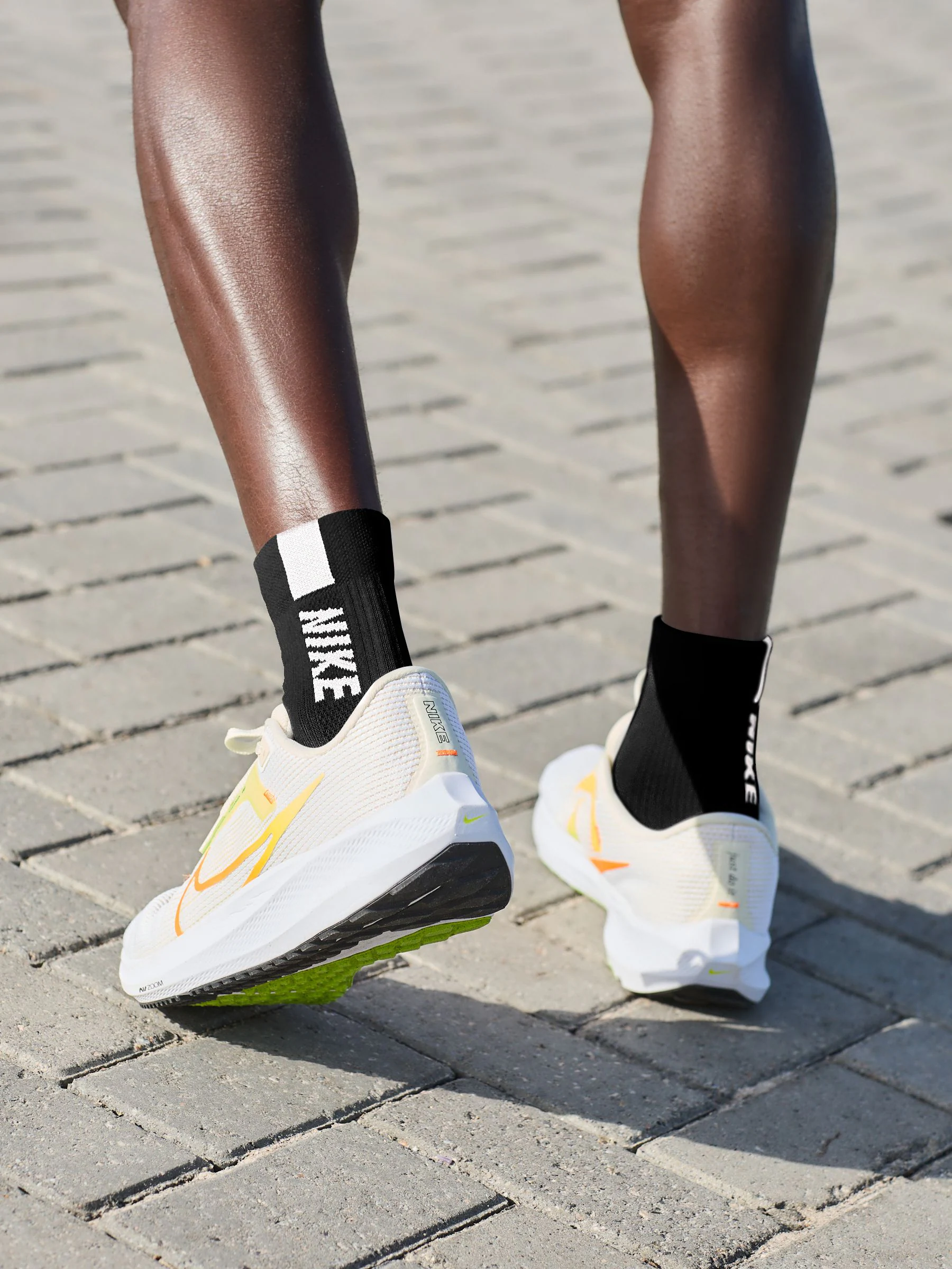 Zwart - Nike - Multiplier - 2 Paar enkellange hardloopsokken
