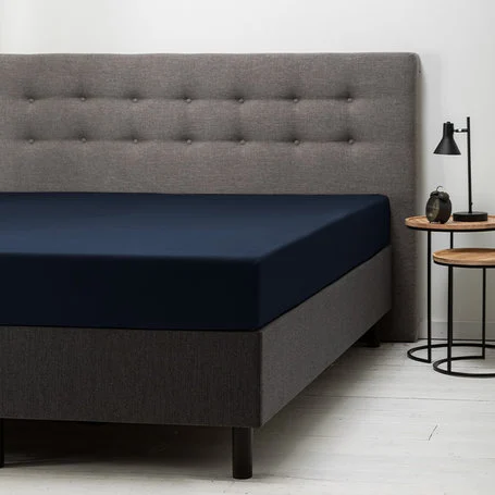Hoeslaken Comfort Stretch - Navy