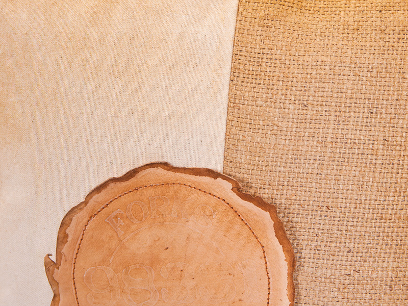 Kissen - braun-beige - 45x45 cm
